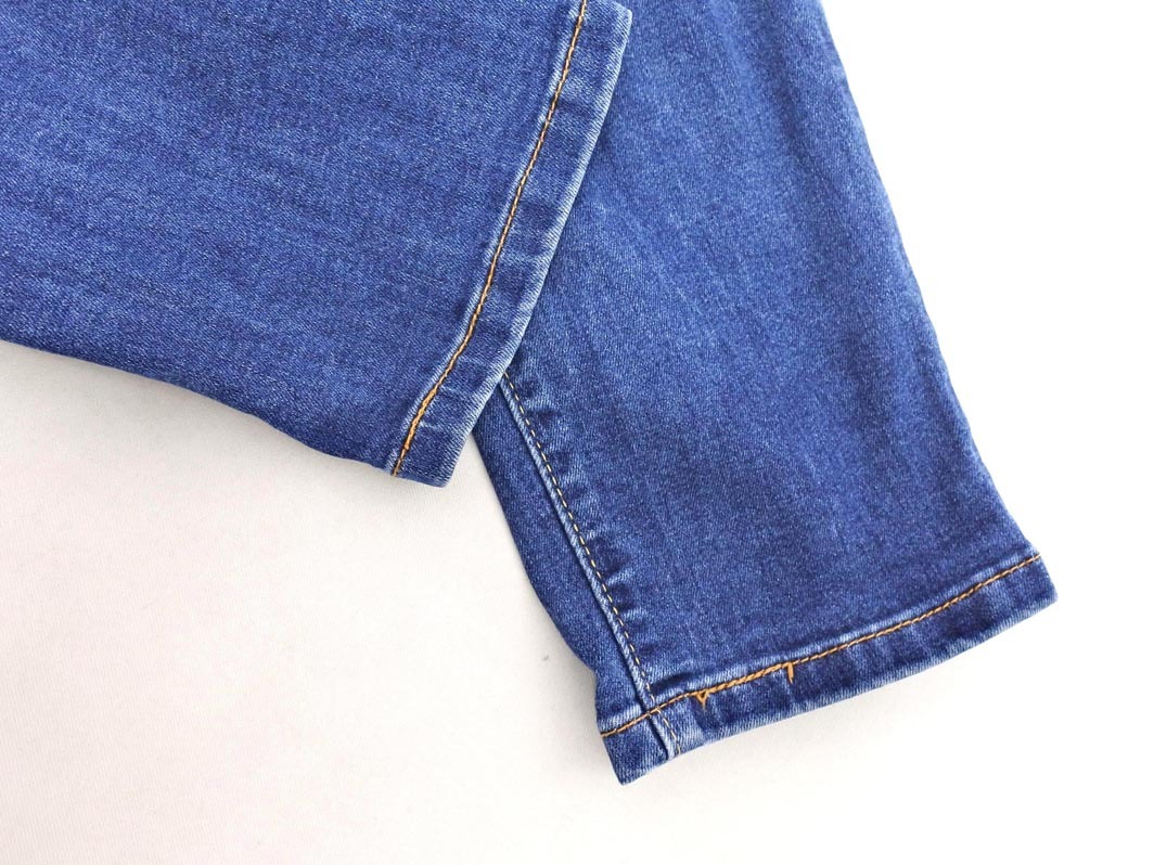 LEVI’S リーバイス BORROWED FROM BOYS ストレッチ デニムパンツ size25/ブルー ■■ ☆ ffb3 レディース