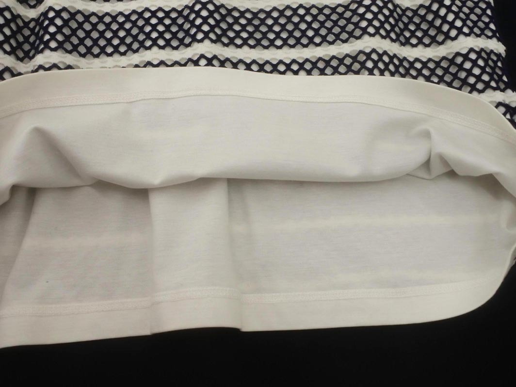β ベータ ノースリーブ チュニック ワンピース size40/白 ■◆ ☆ ffb3 レディース