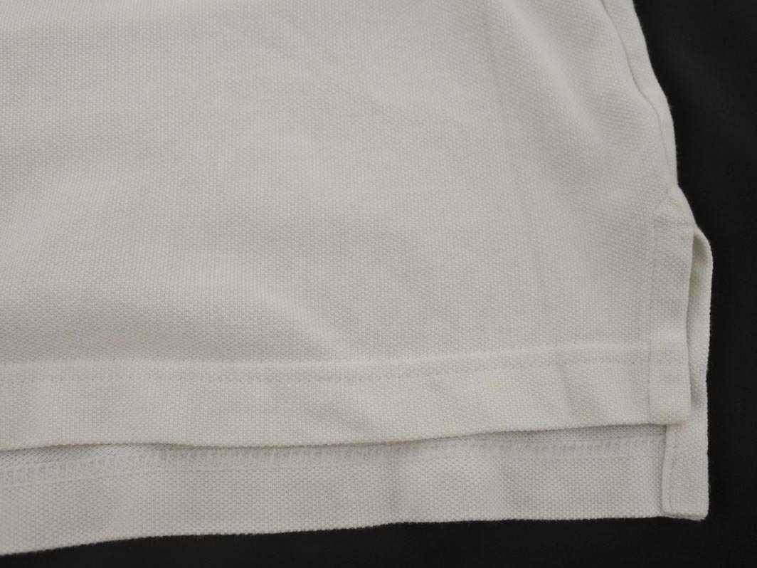 BROOKS BROTHERS ブルックスブラザーズ カノコ ポロシャツ sizeM/白 ■◆ ☆ ffb3 メンズ