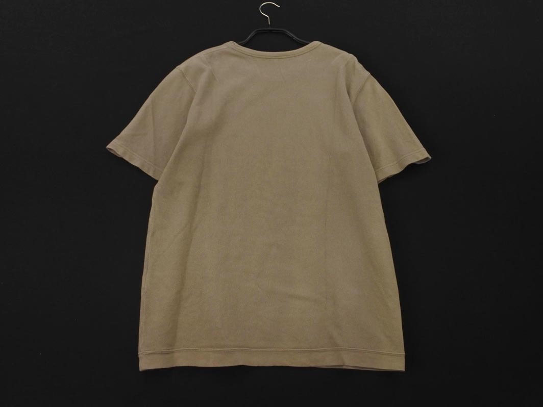 EDIFICE エディフィス カットソー Tシャツ sizeS/ベージュ ■◆ ☆ ffb3 メンズ