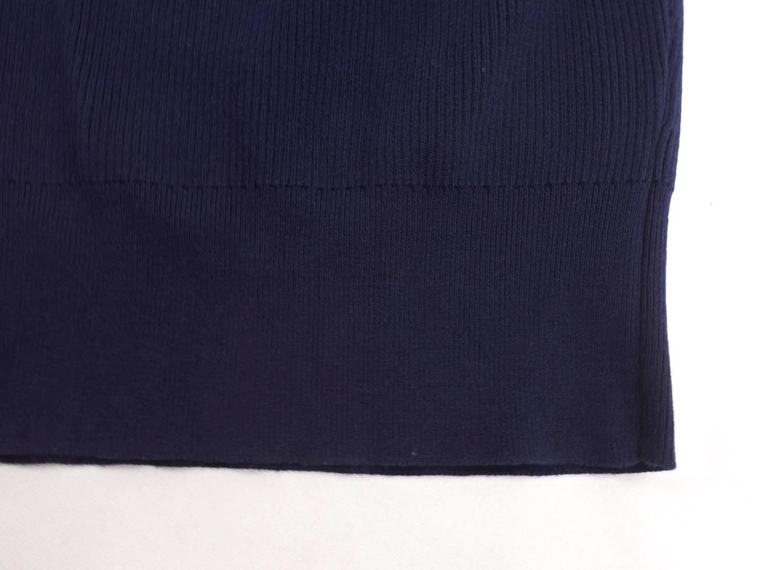 EPOCA エポカ カシュクール ニット カットソー size38/濃紺 ■◆ ☆ ffb3 レディース