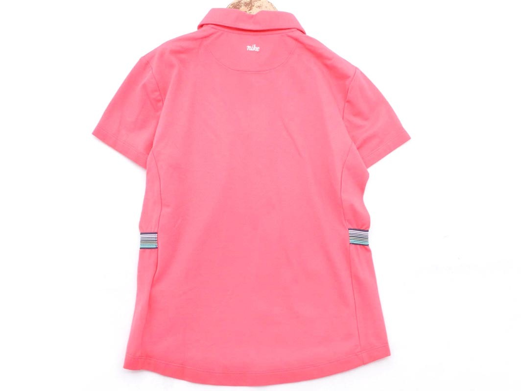 NIKE ナイキ ゴルフ ポロシャツ sizeM/ピンク ■◆ ☆ ffb6 レディース_画像4