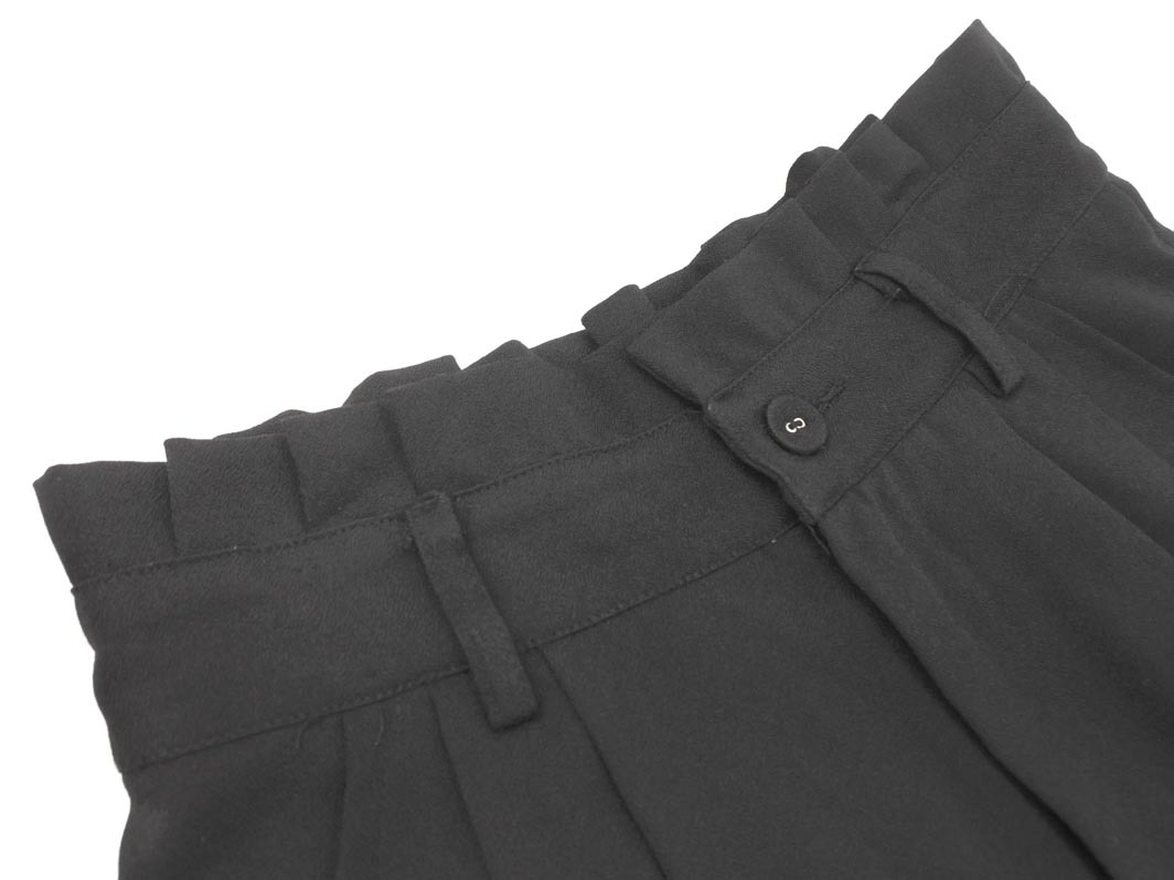 PAGEBOY ページボーイ ロールアップ テーパード パンツ sizeF/黒 ■■ ☆ ffb7 レディース_画像2