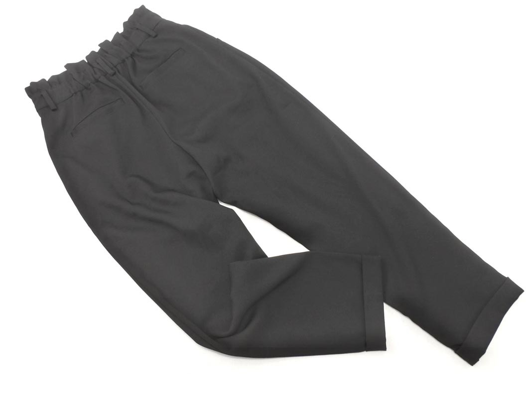 PAGEBOY ページボーイ ロールアップ テーパード パンツ sizeF/黒 ■■ ☆ ffb7 レディース_画像5