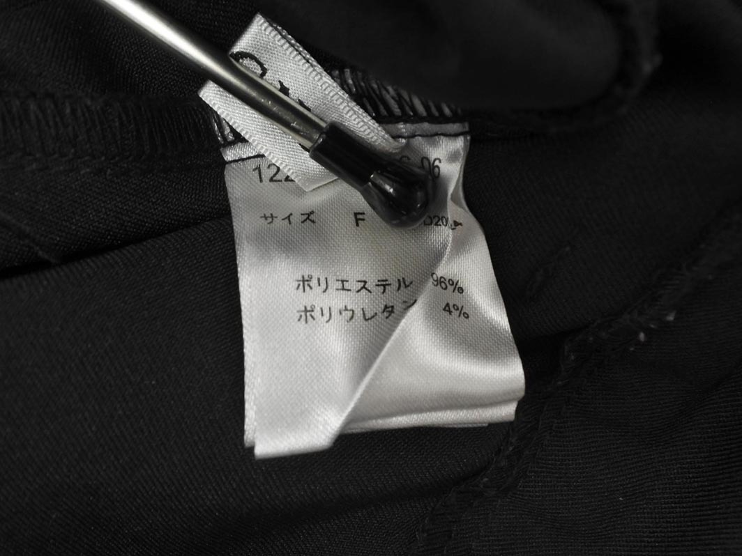 ネコポスOK INGNI イング ショート パンツ sizeF/黒 ■◆ ☆ ffb7 レディース