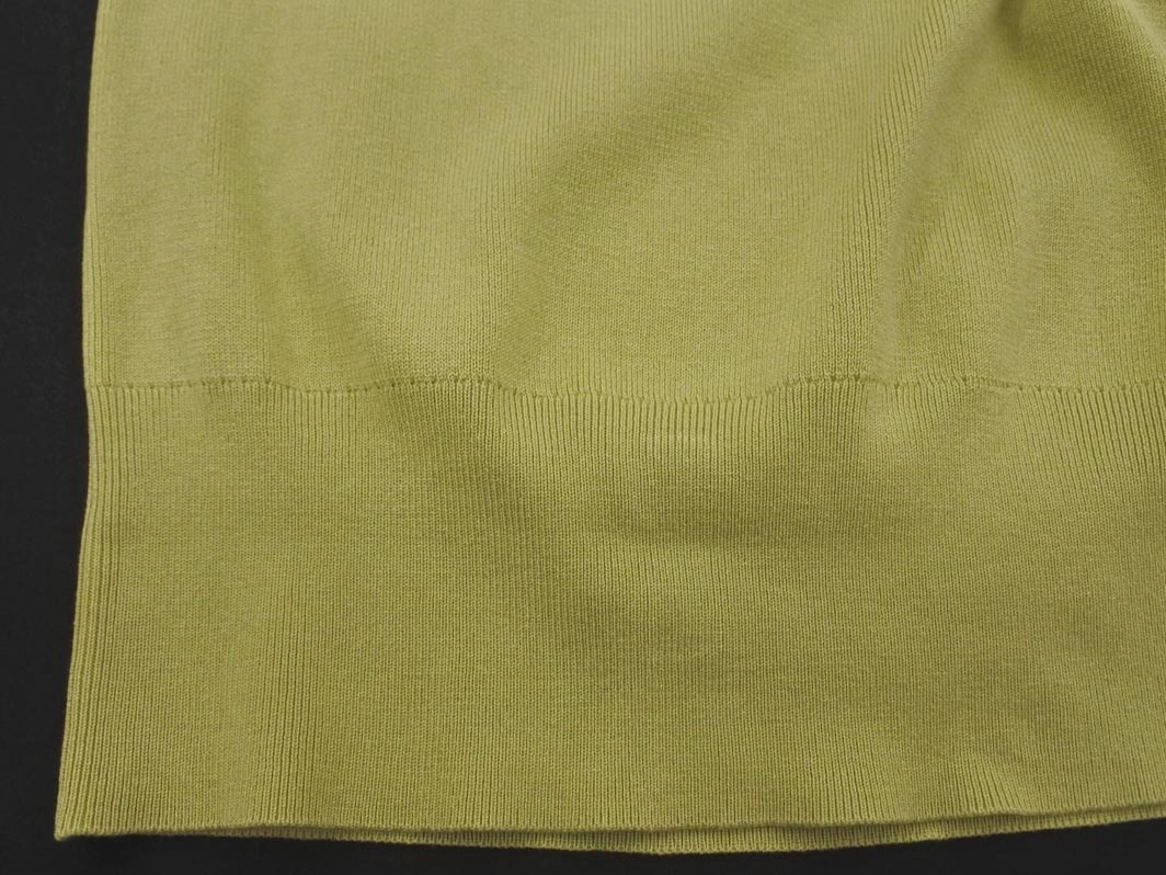 rienda リエンダ オフタートルネック ニット ワンピース sizeF/緑 ■◆ ☆ ffb7 レディース_画像5