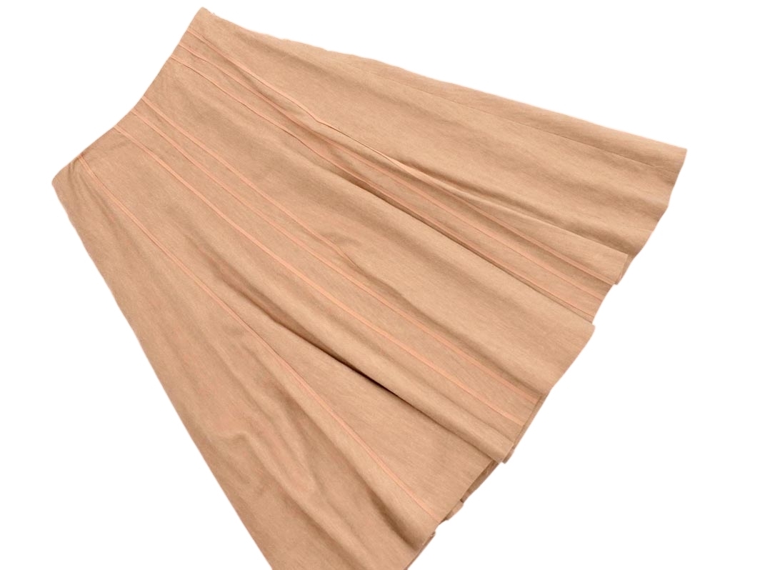  Area Free linen. flair юбка size40/ Camel #* * ffb8 женский 