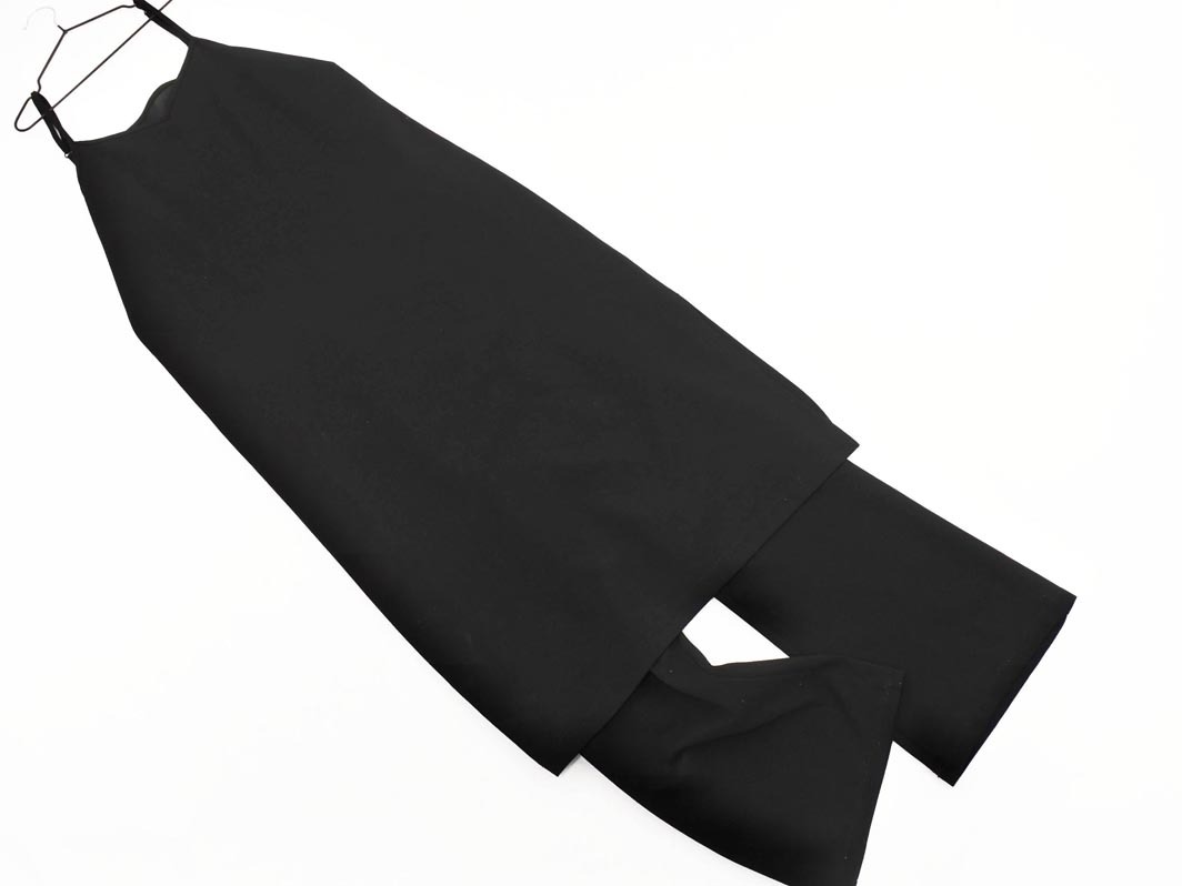 mystic ミスティック キャミワンピース パンツ セットアップ size1/黒 ■◆ ☆ ffb8 レディース