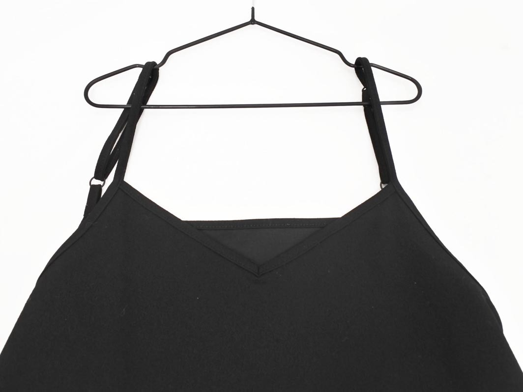 mystic ミスティック キャミワンピース パンツ セットアップ size1/黒 ■◆ ☆ ffb8 レディース