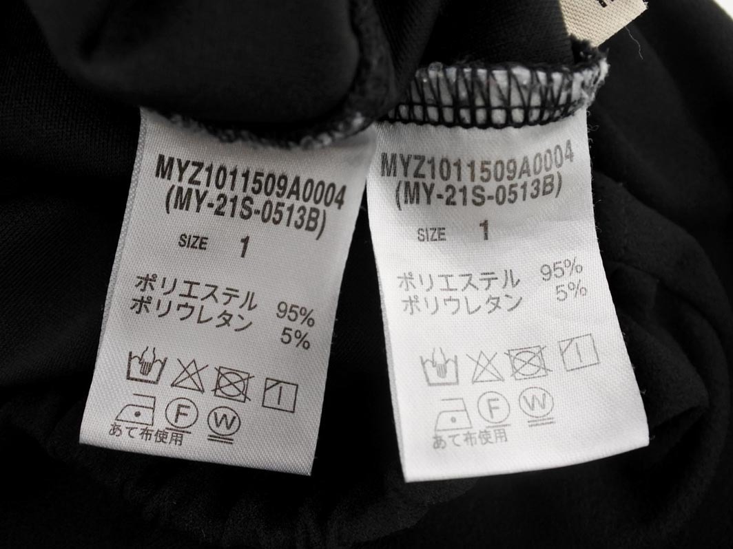 mystic ミスティック キャミワンピース パンツ セットアップ size1/黒 ■◆ ☆ ffb8 レディース