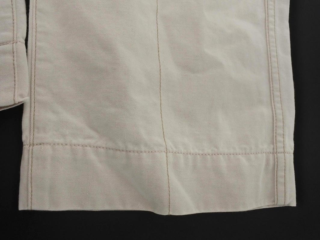 MACPHEE マカフィー トゥモローランド 綿麻 ハイウエスト パンツ size34/ライトベージュ ■◆ ☆ ffb8 レディース