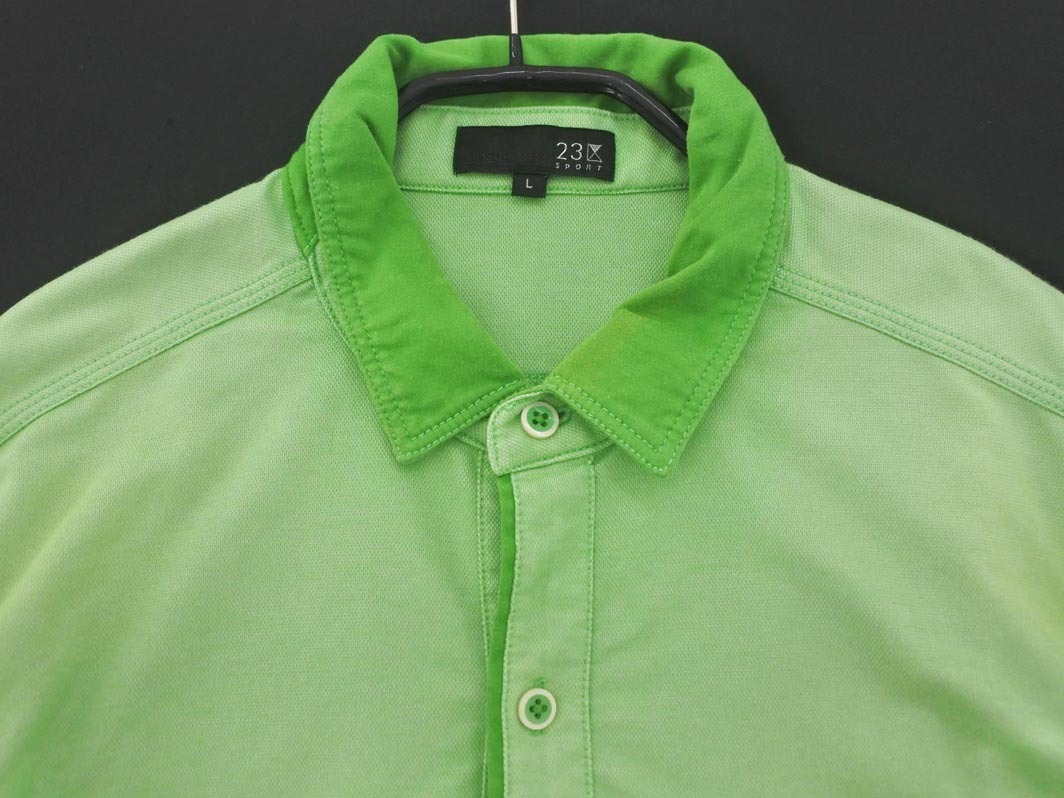 23 район SPORT 23 район спорт рубашка-поло sizeL/ зеленый #* * ffb8 мужской