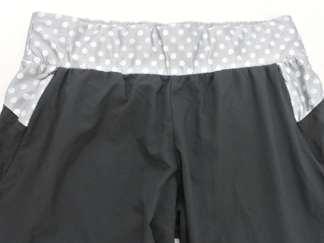 NIKE ナイキ ドット ハーフ パンツ sizeL/チャコールグレー ■◆ ☆ ffb9 レディース