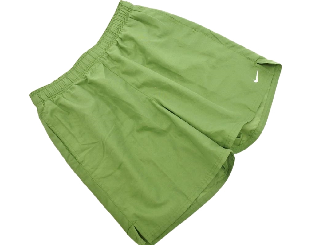 ネコポスOK NIKE ナイキ ショート パンツ sizeM/緑 ■◆ ☆ ffb9 メンズ