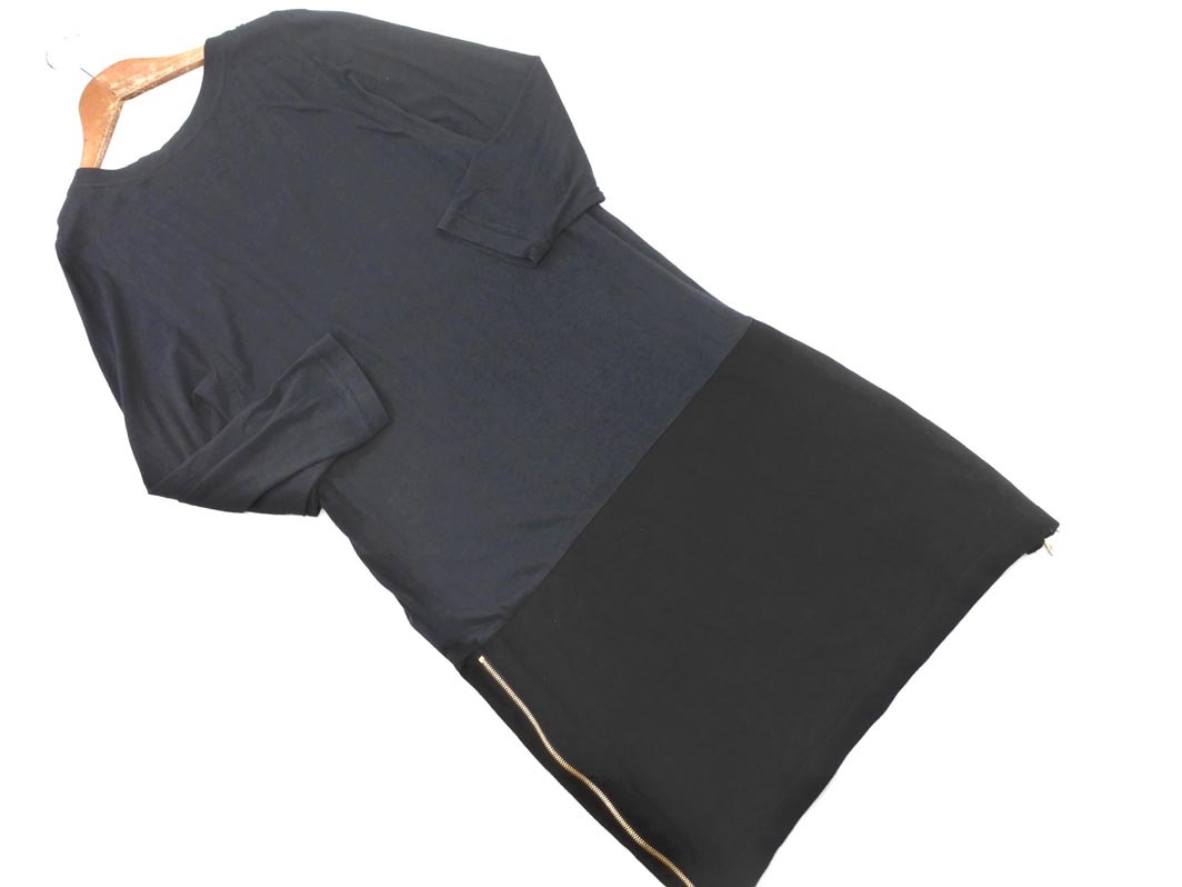 theory セオリー ドッキング ワンピース size2/黒 ■◆ ☆ ffc3 レディース_画像6