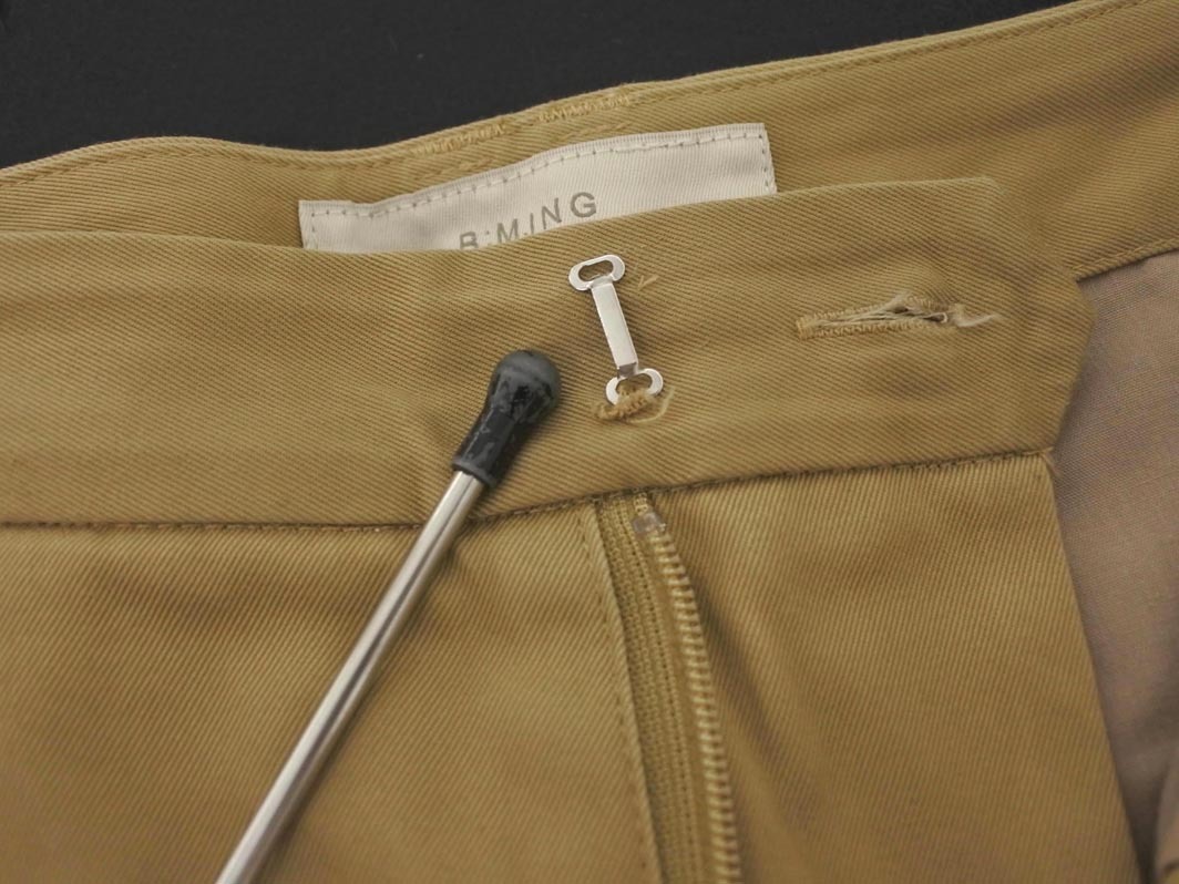 B:MING ｂｙ BEAMS ワイド パンツ sizeM/ベージュ ■◇ ☆ ffc3 レディース
