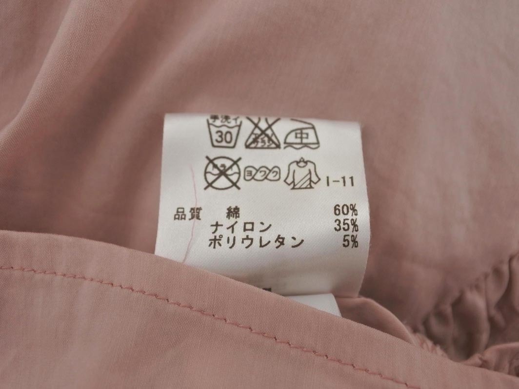 ネコポスOK SONIA RYKIEL ソニアリキエル フリル ブラウス シャツ size40/ピンク ■◇ ☆ ffc3 レディース