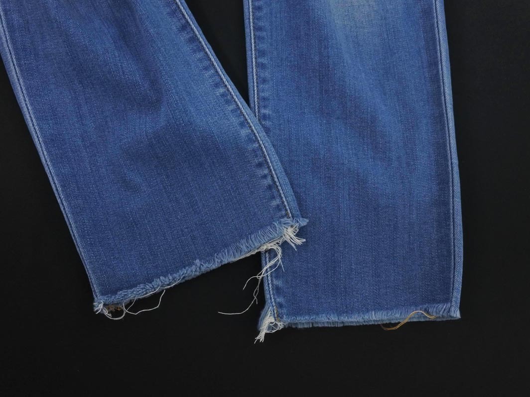 LEVI’S リーバイス ダメージ加工 カットオフ デニムパンツ size25/青 ■■ ☆ ffc4 レディース
