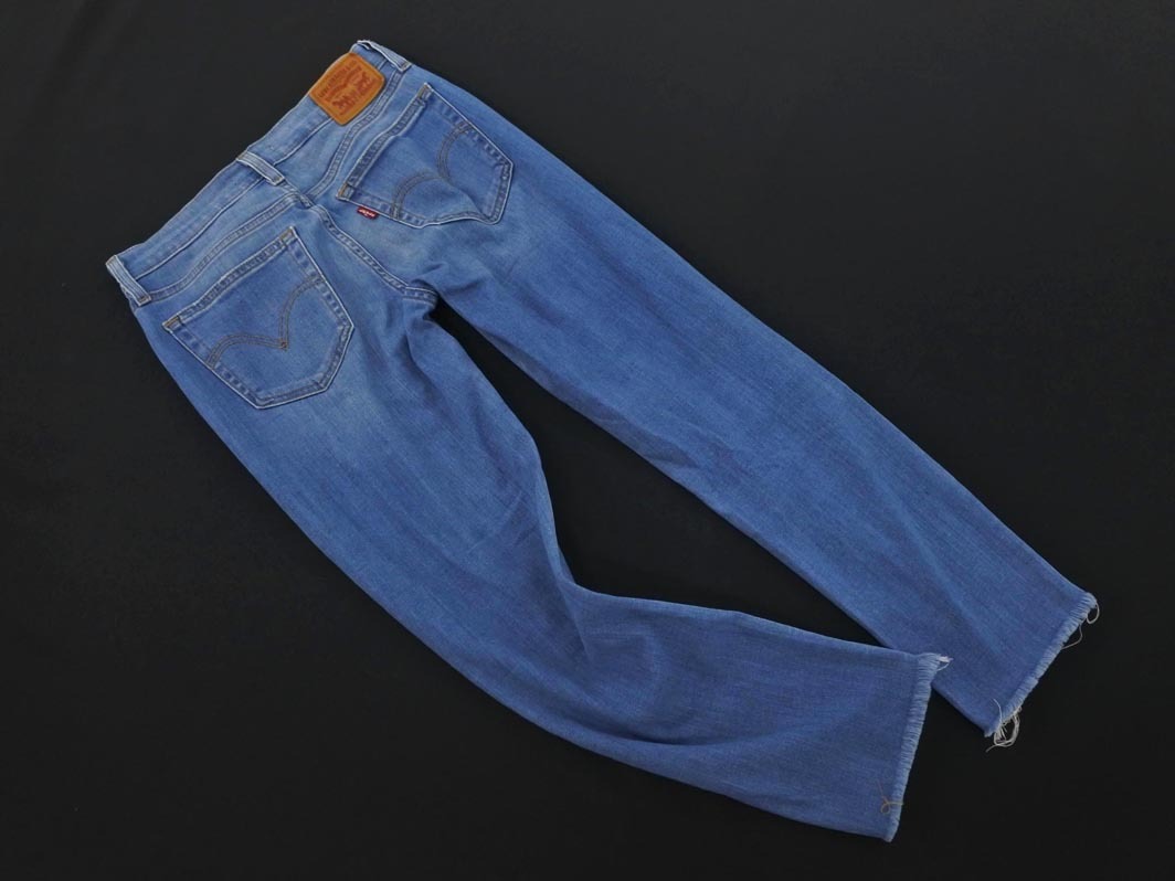 LEVI’S リーバイス ダメージ加工 カットオフ デニムパンツ size25/青 ■■ ☆ ffc4 レディース
