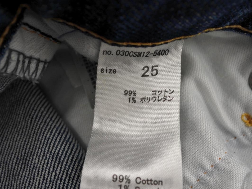 SLY Sly конический Denim брюки size25/ темно-синий ## * ffc5 женский 