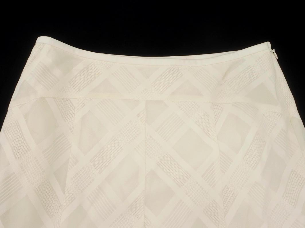 PAUL STUART paul (pole) Stuart проверка flair юбка белый #* * ffc5 женский