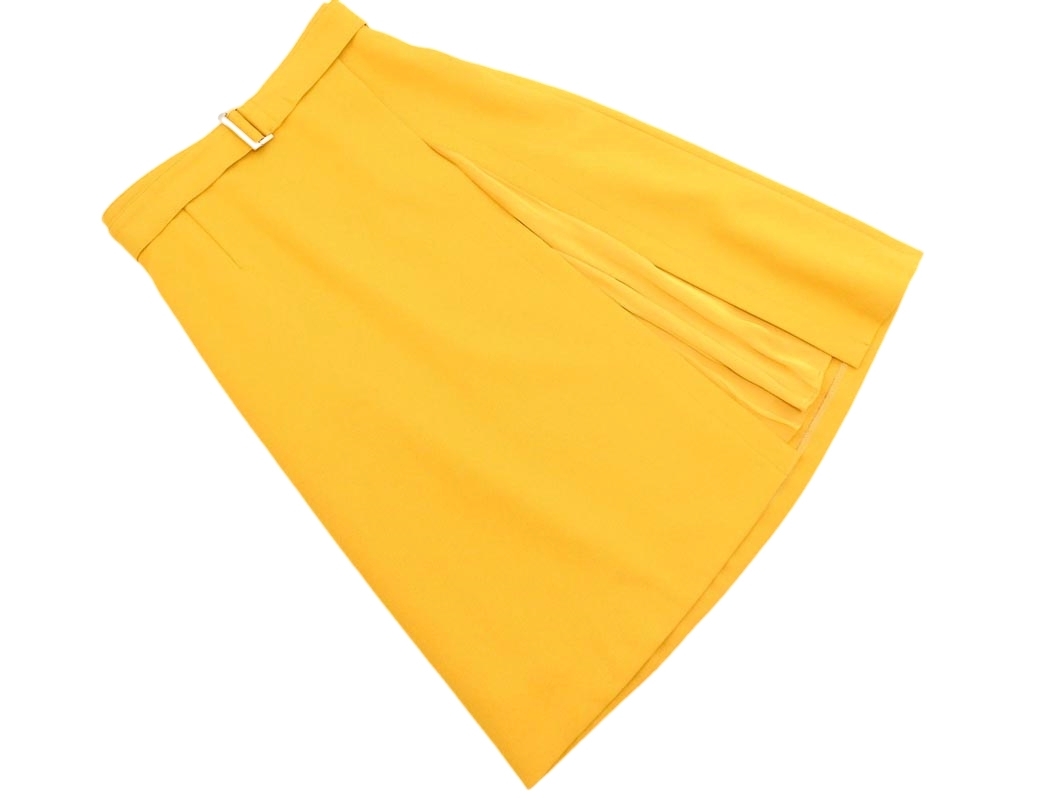 KUMIKYOKU 組曲 切替 スカート size1/黃 ■■ ☆ ffc7 レディース