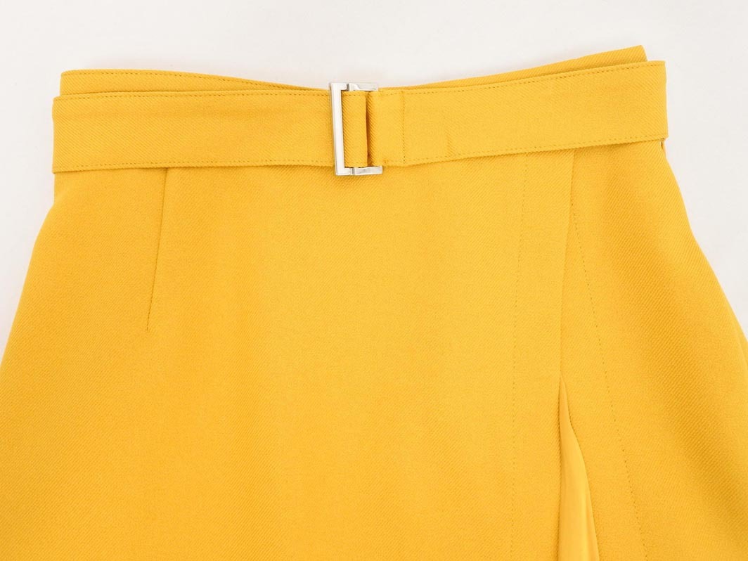 KUMIKYOKU 組曲 切替 スカート size1/黃 ■■ ☆ ffc7 レディース