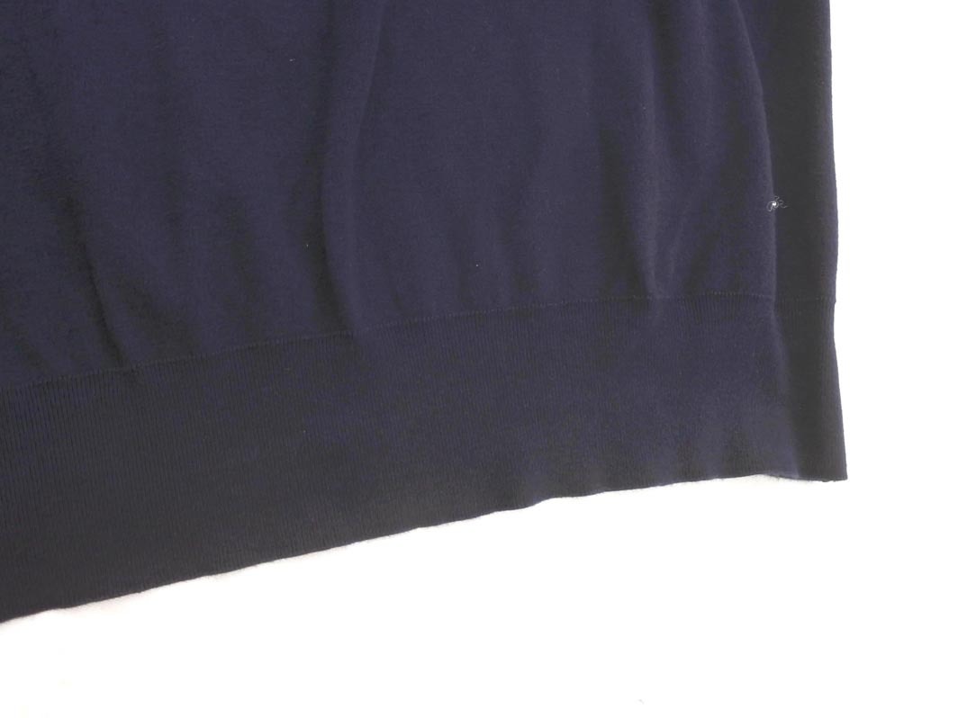 ネコポスOK AMACA アマカ カットソー size38/紺 ■◆ ☆ ffd0 レディース