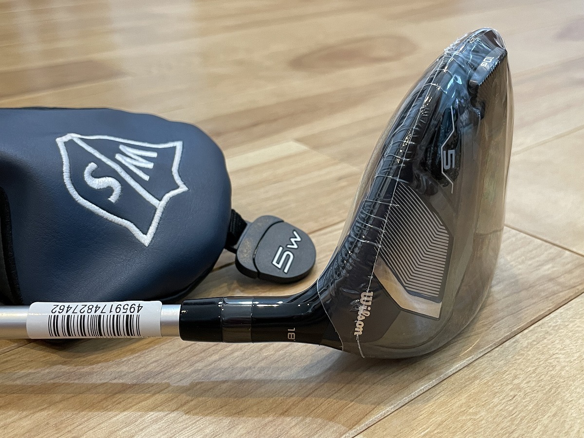 новый товар нераспечатанный Wilson D9 Fairway Wood 5W TENSEI CK Blue S Wilson