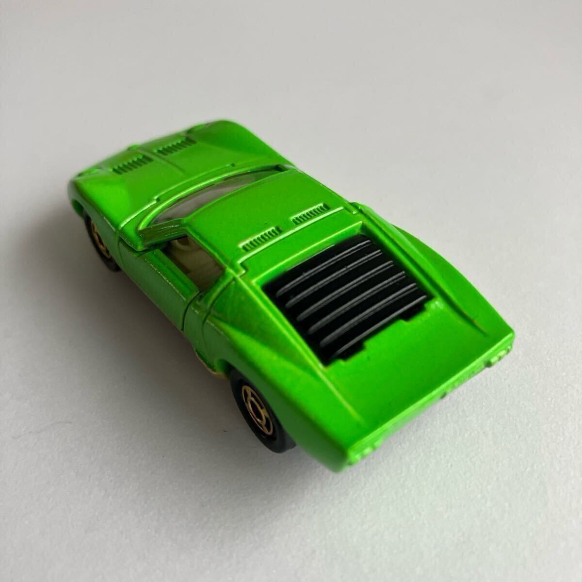 # распроданный } Tomica No.F40[ сделано в Японии ] Lamborghini Miura SV( суперкар B комплект / подарок одиночный товар )* б/у коробка нет Y1 иен ~ { стоимость доставки Y180~}
