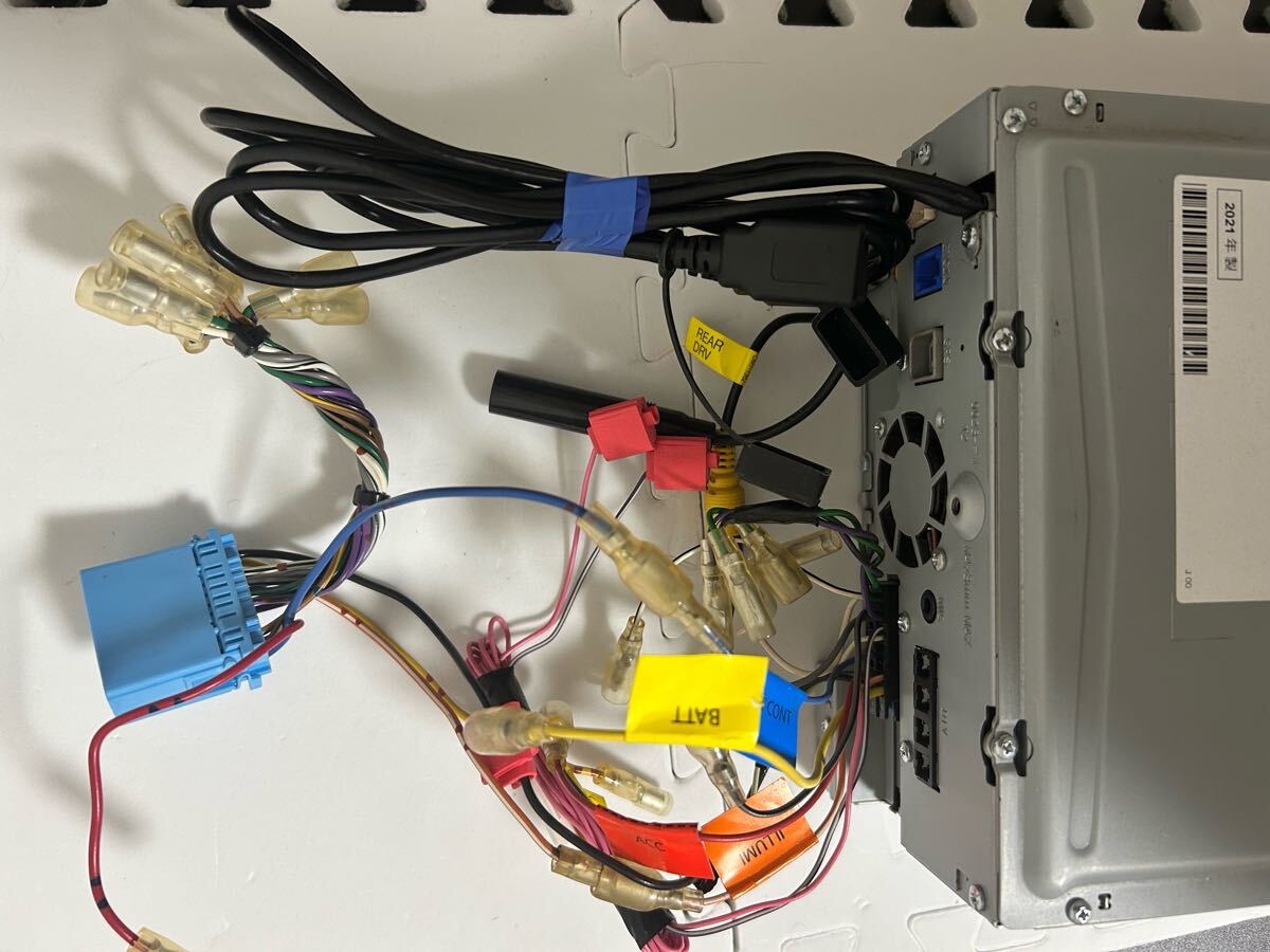 ★ KENWOOD MDV-S708 ★SDナビ地図データ2020年 ★モデル2021
