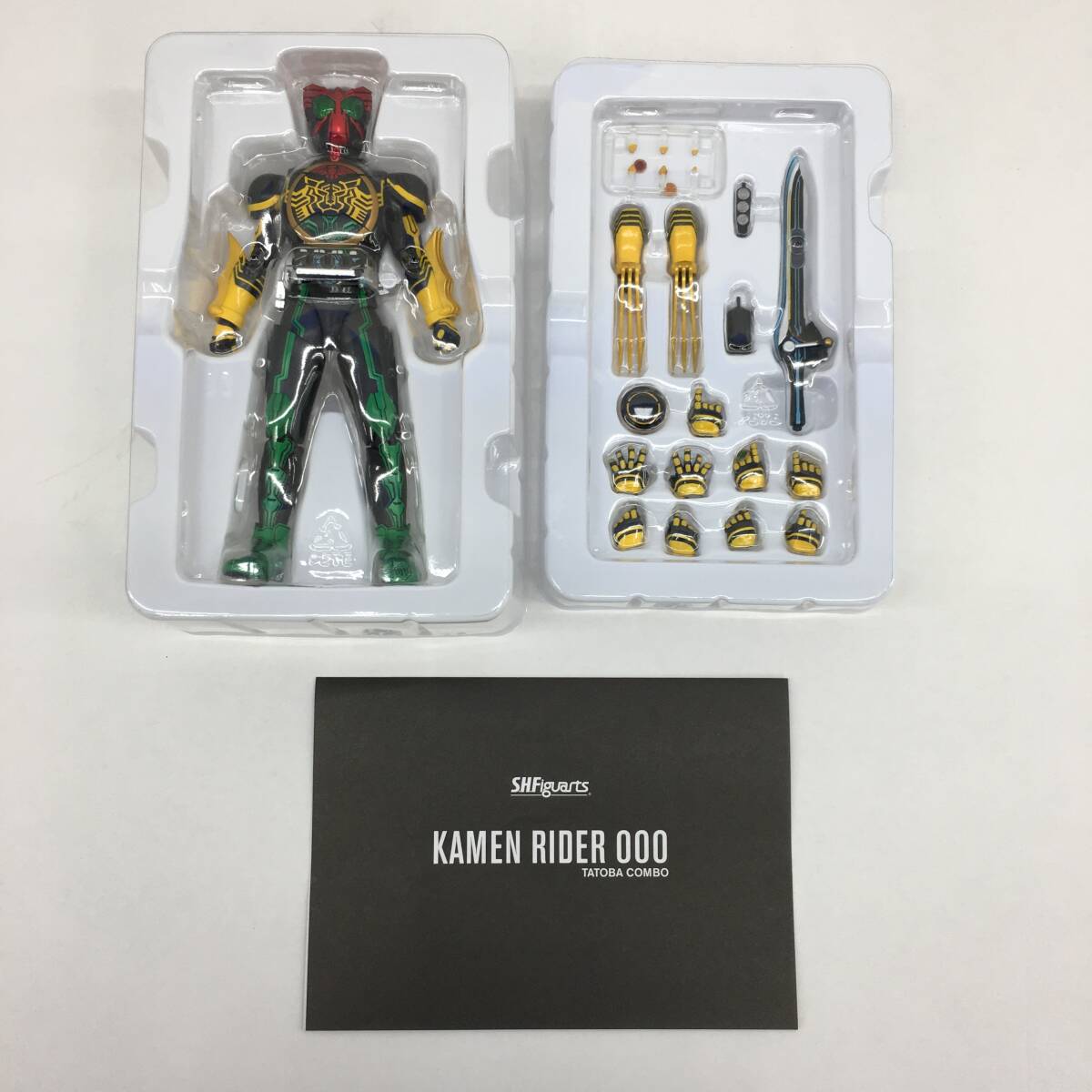 △【T041】開封品 バンダイ『S.H.Figuarts 仮面ライダーオーズ タトバ コンボ フィギュア』※欠品あり△