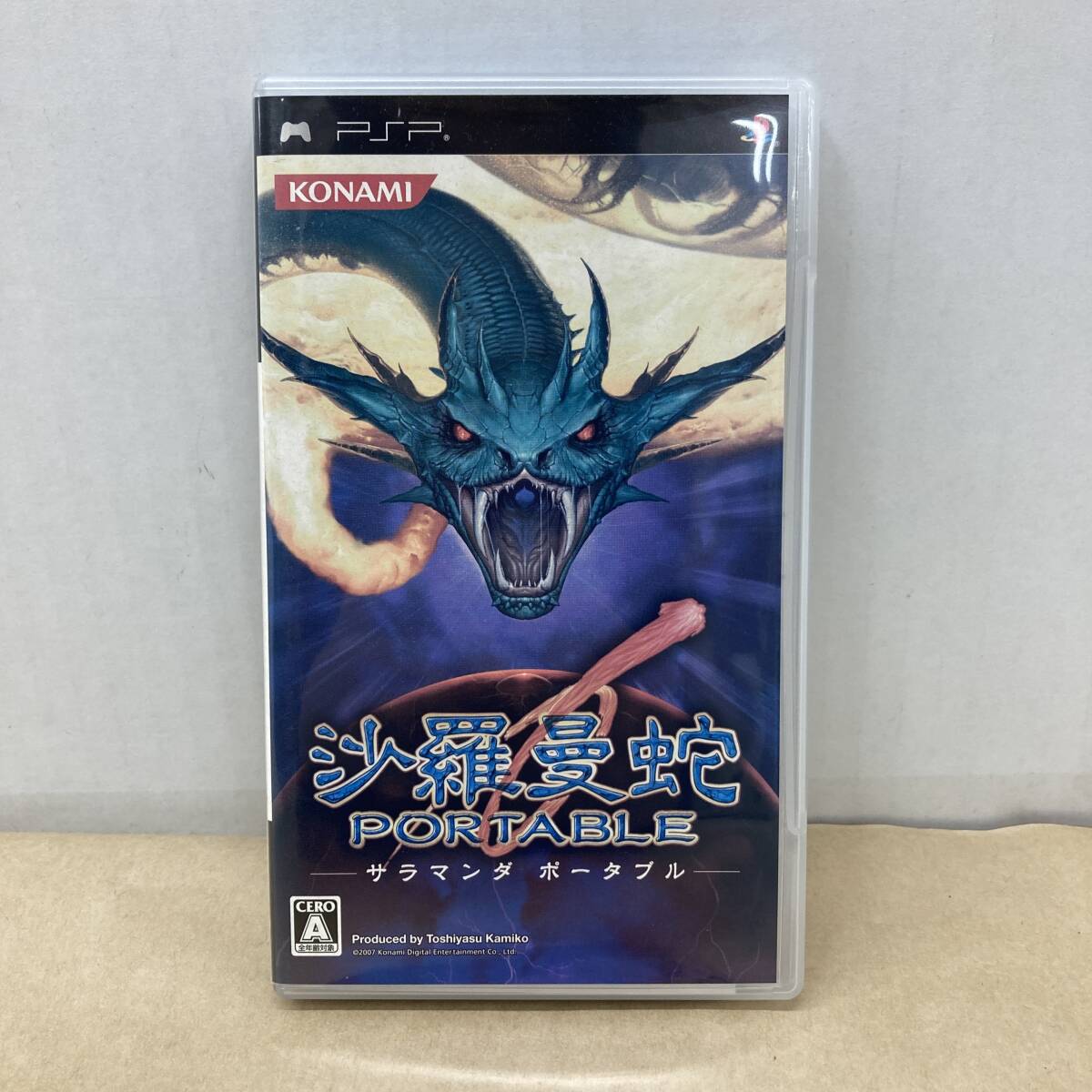 *K043 б/у товар PSP для UMD soft KONAMI[....PORTABLE]sa лама nda портативный простой рабочее состояние подтверждено 