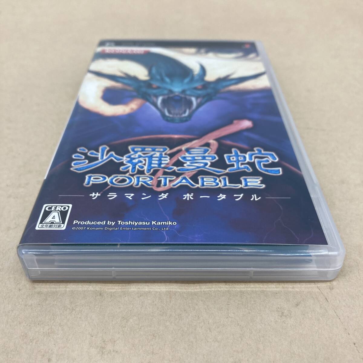 *K043 б/у товар PSP для UMD soft KONAMI[....PORTABLE]sa лама nda портативный простой рабочее состояние подтверждено 