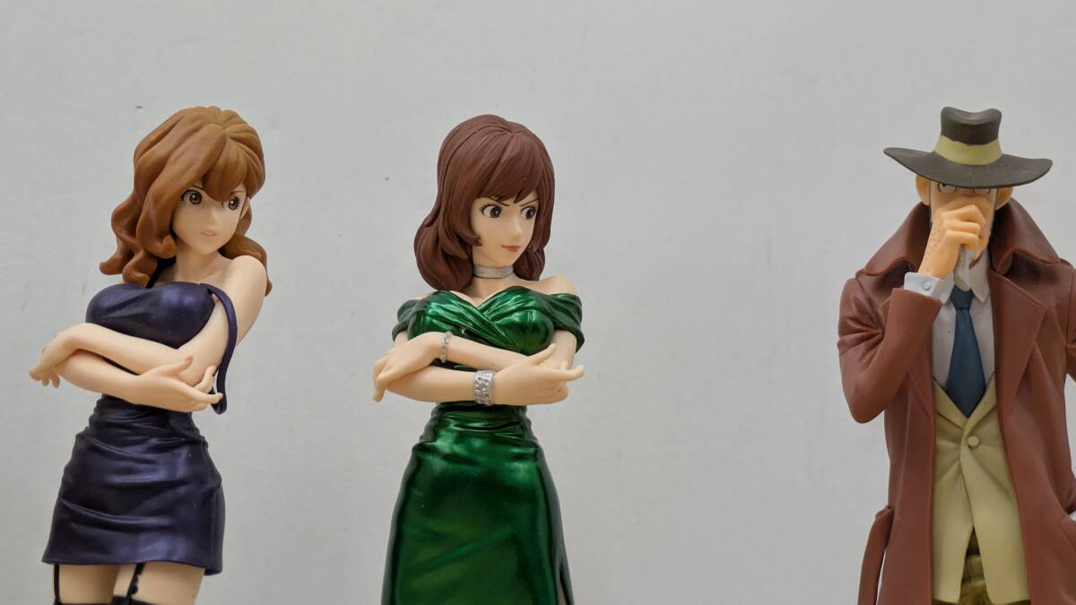 ◎D759/処分品!! ルパン三世 MSPシリーズフィギュア 合計(jì)13體まとめ /箱あり６點(diǎn)：箱無しはだか品７點(diǎn)/箱傷みあり