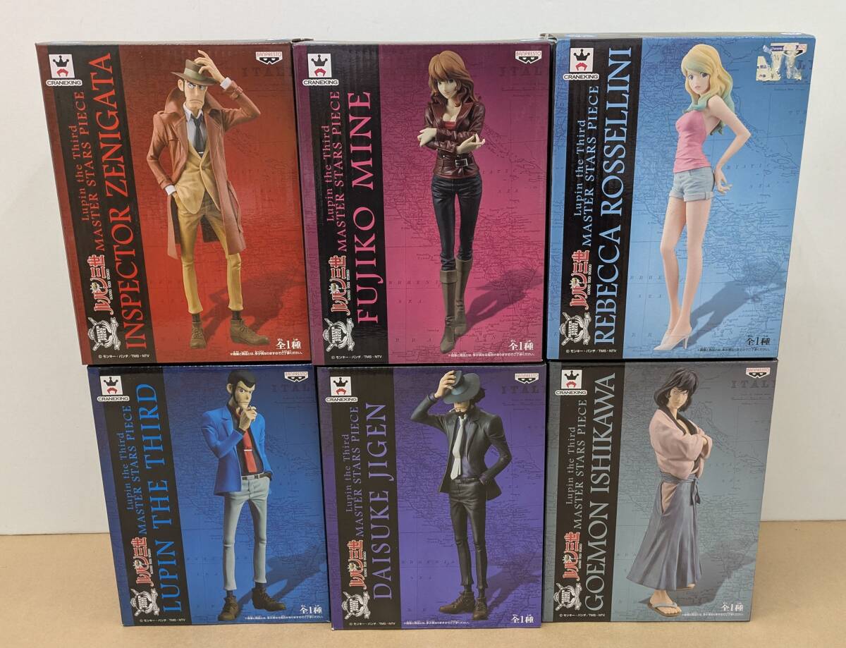 ◎D759/処分品!! ルパン三世 MSPシリーズフィギュア 合計(jì)13體まとめ /箱あり６點(diǎn)：箱無しはだか品７點(diǎn)/箱傷みあり