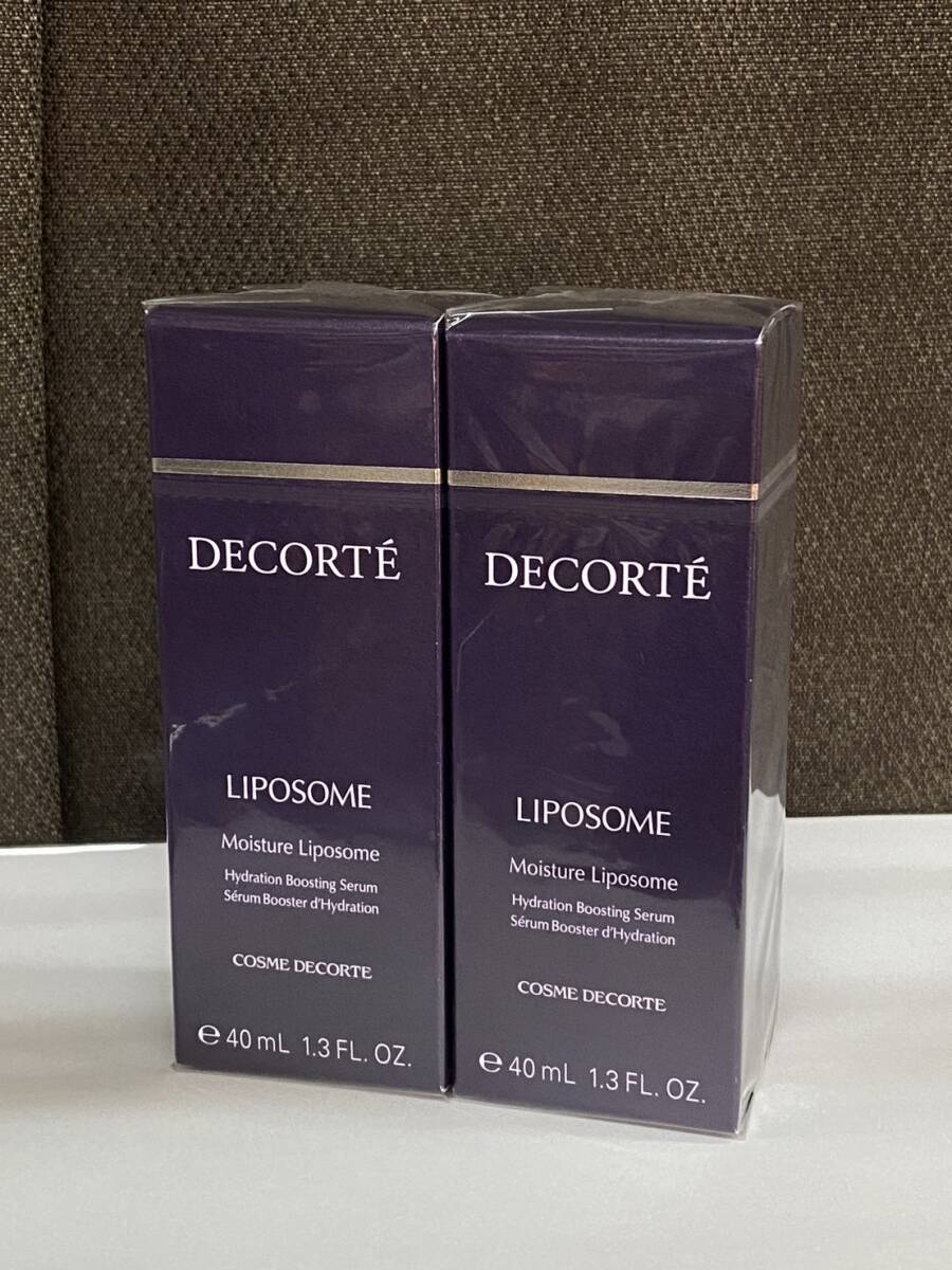 ★1スタ コーセー KOSE コスメデコルテ モイスチュアリポソーム美容液 40ml【2本セット】