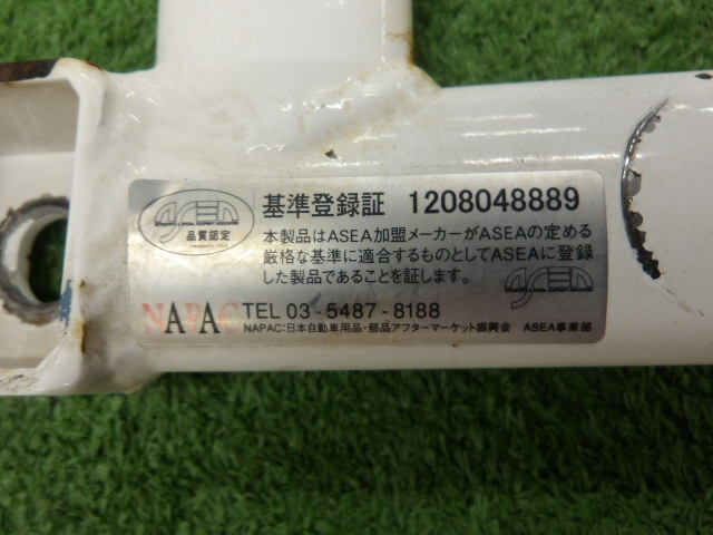 DJ5FS デミオ XDツーリング フロアサブフレーム センター ブレース 補強バー CARBING 2WD S5-DPTS_画像3