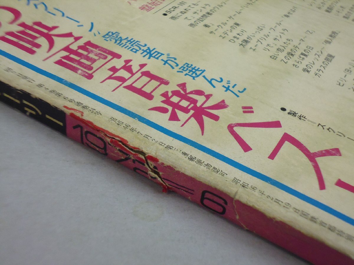 スクリーン シネ?ストーリー　1972年6月號(hào)　SCREEN CINE STORY