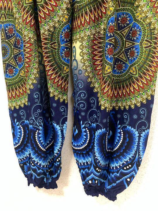 [ новый товар ] Aladdin брюки Thai брюки йога Thai массаж искусственный шелк шаровары лето пижама автомобиль - кольцо SS06 голубой Y560