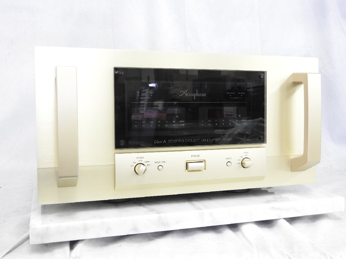 【C】Accuphase A-60 パワーアンプ アキュフェーズ 3049161