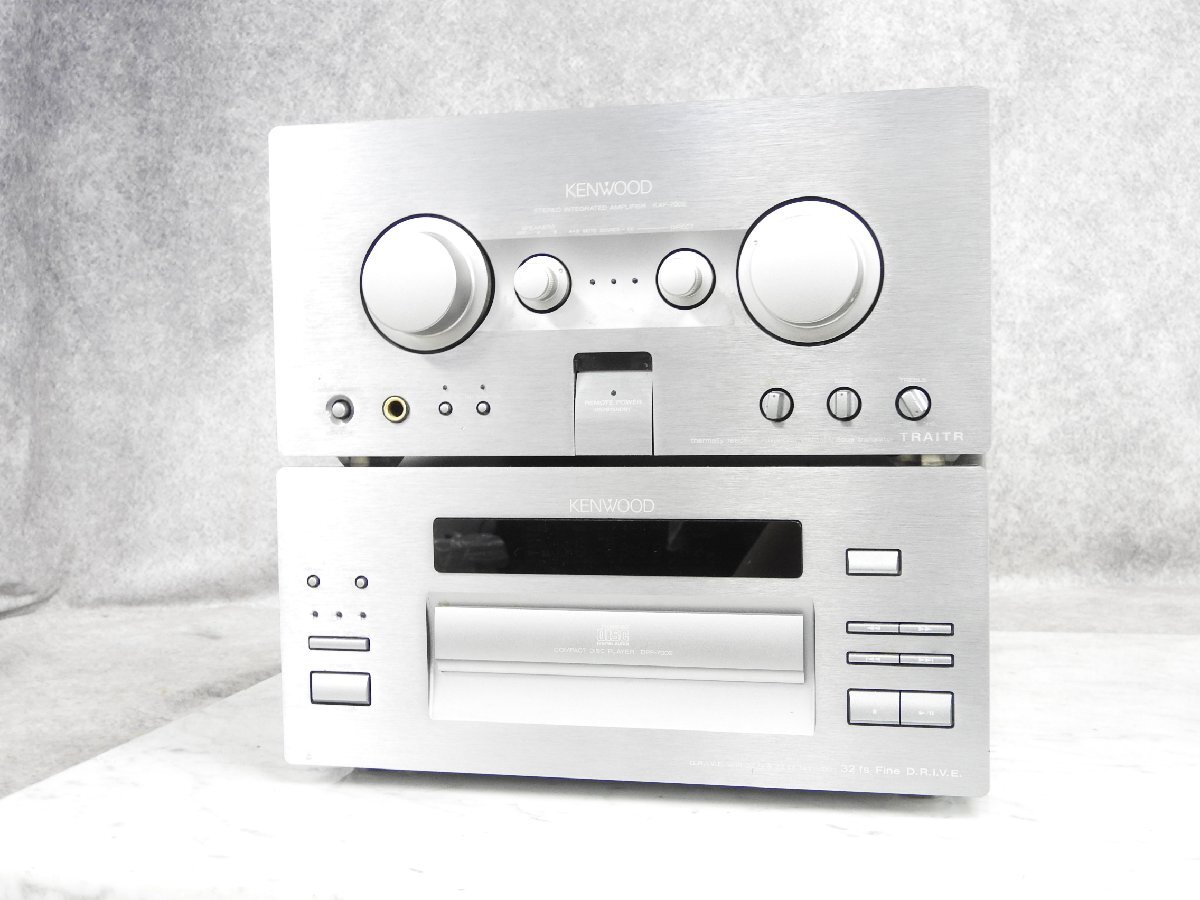 【C】Kenwood KAF-7002 DPF-7002 オーディオセット ケンウッド 3049353