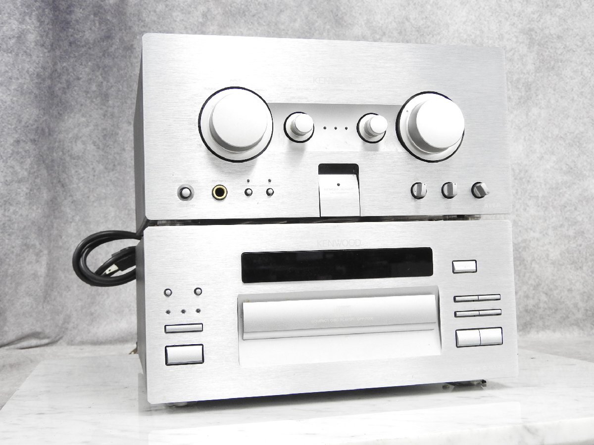 【C】Kenwood KAF-7002 DPF-7002 オーディオセット ケンウッド 3049353