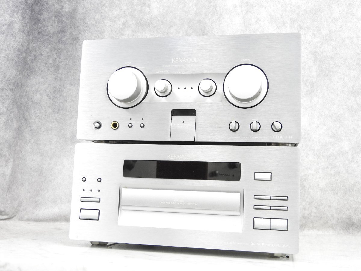 【C】Kenwood KAF-7002 DPF-7002 オーディオセット ケンウッド 3049353