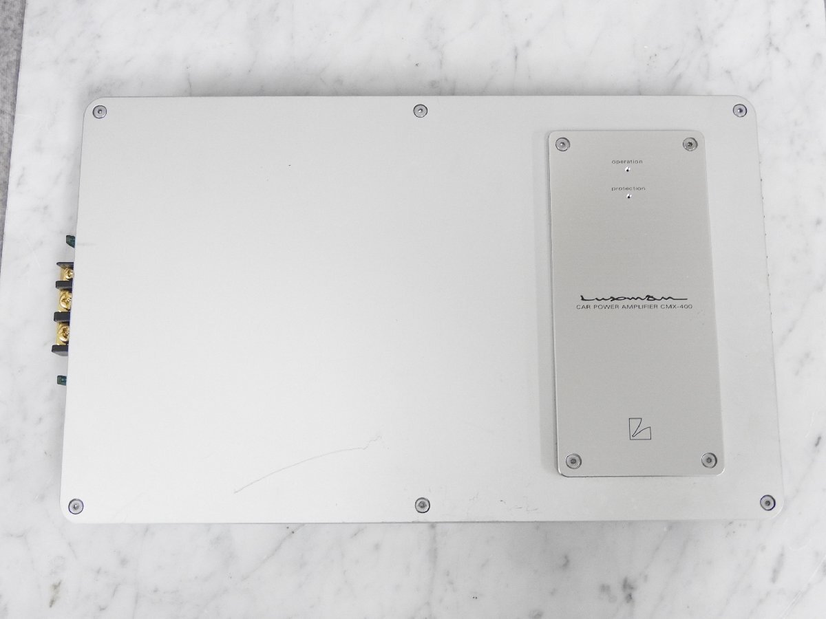【G】LUXMAN CMX-400 カーアンプ ラックスマン 3049455
