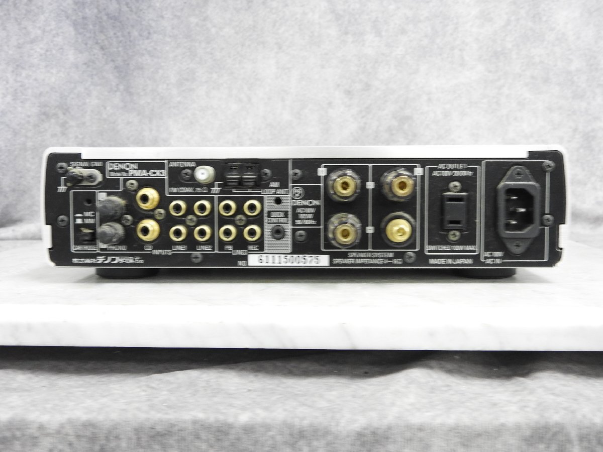 【D】DENON PMA-CX3 プリメインアンプ デノン 3049838