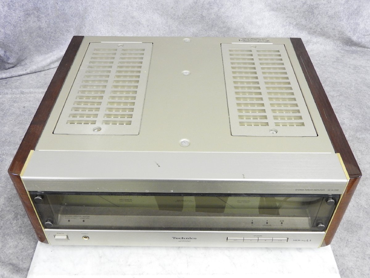 【C】Technics SE-A2000 パワーアンプ テクニクス 3049879