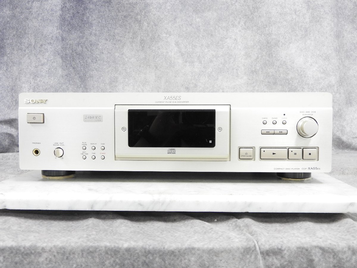 【C】SONY CDP-XA55ES CDプレーヤー ソニー 3049881