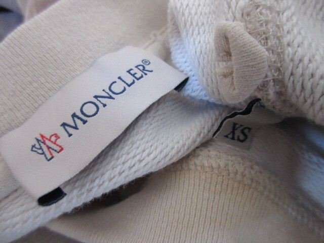 モンクレール MONCLER GENIUS × HYKE ハイク　22aw　ロゴ　ワッペン　迷彩　スウェット　トレーナー　國內(nèi)正規(guī)品　XS