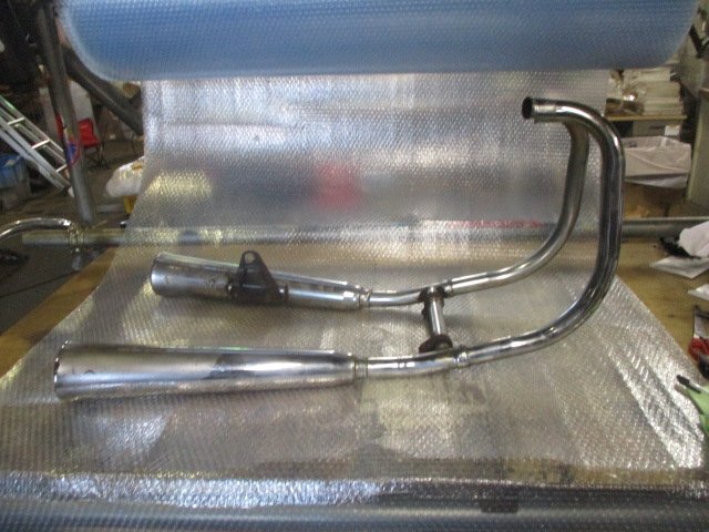 A7AG04 Z250LTD 純正 マフラー KZ250H S ジャンク